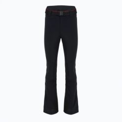 Spodnie narciarskie damskie BOGNER FIRE+ICE Zula. Czarne spodnie materiałowe damskie bez wzorów, z elastanu, klasyczne. Za 1,789.00 zł.
