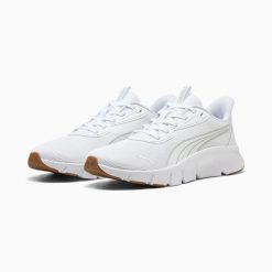 Buty sportowe unisex Puma FLEXFOCUS LITE MODERN białe 31009341 r 38.5. Białe buty sportowe na co dzień damskie Puma, z materiału, bez zapięcia, na fitness i siłownię. Za 187.83 zł.