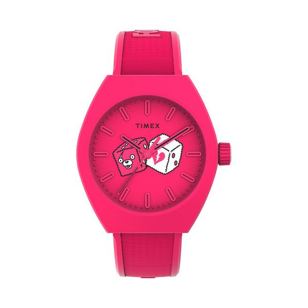 Zegarek Timex. Czerwone zegarki damskie Timex. Za 379.99 zł.