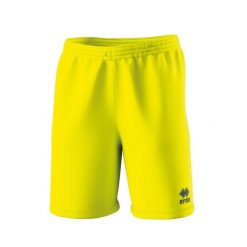 Szorty Errea Edo. Żółte spodenki sportowe damskie ERREA, bez wzorów, sportowe. Za 171.50 zł.