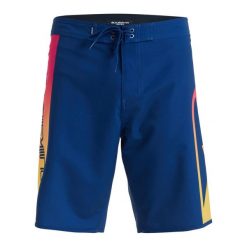 Spodenki boardshort dla Mężczyzn SURFSILK HOLMES 20" Niebieski. Niebieskie szorty męskie Quiksilver, bez wzorów, z elastanu. Za 319.99 zł.