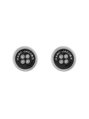 Marc Jacobs Kolczyki 2R4JER001J35 Srebrny. Szare kolczyki damskie MARC JACOBS, metalowe. Za 289.99 zł.