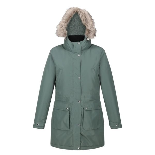 Parka dla kobiet Regatta Voltera Waterproof. Zielone parki damskie Regatta, bez wzorów. Za 619.00 zł.