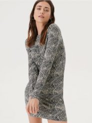 Sukienka mini z marszczeniami - wielobarwny. Sukienki damskie Sinsay, l, bez wzorów, bez kołnierzyka, bez ramiączek, mini, dopasowane. Za 39.99 zł.