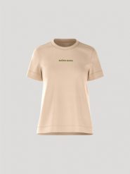 Bjorn_borg BORG ESSENTIAL 4 KOSZULKA damska — kolor FRAPPE. Brązowe t-shirty damskie Björn Borg, xl, bez wzorów, bez kołnierzyka. Za 174.50 zł.