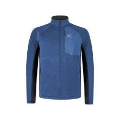 Bluza trekkingowa męska Montura Dolomiti Maglia m. Niebieskie bluzy bez kaptura męskie MONTURA, l. Za 629.99 zł.
