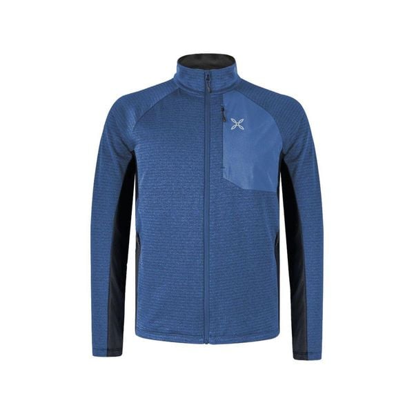 Bluza trekkingowa męska Montura Dolomiti Maglia m. Niebieskie bluzy bez kaptura męskie MONTURA, l. Za 629.99 zł.