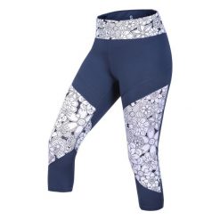 Legging kobieta Ocun Rhea 3/4 sargasso. Niebieskie spodnie dresowe damskie Ocun, xl, bez wzorów. Za 224.50 zł.