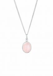 Elli Damski soliter zawieszka Basic Elegant z różowym kwarcem w srebrze 925 Sterling Silver. Naszyjniki 1 ct. Czerwone naszyjniki damskie Elli, srebrne. Za 248.99 zł.