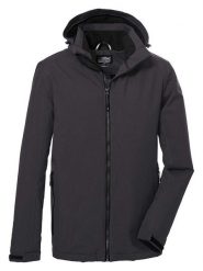 Killtec Kurtka funkcyjna w kolorze antracytowym rozmiar: XL. Czarne kurtki outdoor męskie KILLTEC, m, bez wzorów, bez kaptura. Za 166.95 zł.