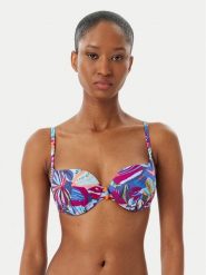 Selmark Góra od bikini BN917 Niebieski. Niebieskie bikini damskie SELMARK, bez wzorów. Za 359.99 zł.