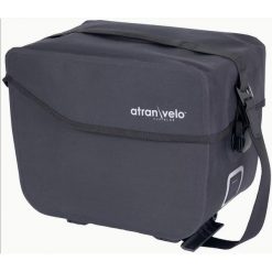 Atranvelo Commuter Top WP torba na bagażnik 14 L. Czarne torebki klasyczne damskie ATRAN VELO, bez wzorów, bez dodatków. Za 390.10 zł.
