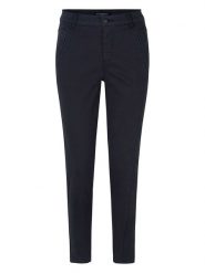 Ilse Jacobsen Spodnie w kolorze granatowym rozmiar: W30. Niebieskie spodnie materiałowe damskie Ilse Jacobsen, bez wzorów, z materiału. Za 136.13 zł.