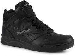 Męskie buty sportowe wysokie skórzane czarne REEBOK ROYAL. Czarne buty sportowe na co dzień męskie Reebok, z gumy, bez zapięcia, trekkingowe, Reebok Royal. Za 219.00 zł.