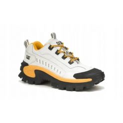 Buty trekkingowe dla mężczyzn Caterpillar Intruder. Białe buty trekkingowe męskie CATerpillar, bez zapięcia, trekkingowe. Za 449.99 zł.