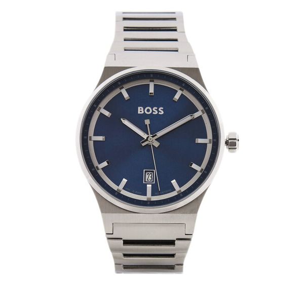 Zegarek BOSS. Szare zegarki męskie Boss, srebrne. Za 1,029.00 zł.