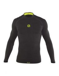 Koszulka termoaktywna męska Alé Cycling Seamless S1 Carbon. Czarne bielizna termoaktywna męska ALÉ CYCLING, l, bez wzorów, z elastanu. Za 394.35 zł.