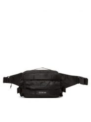 Guess Saszetka nerka HMASNC P5337 Czarny. Czarne saszetki męskie Guess, z materiału. Za 359.99 zł.