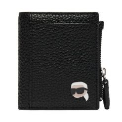 Portfel KARL LAGERFELD. Czarne portfele damskie Karl Lagerfeld, bez wzorów. Za 339.99 zł.