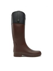 Hunter Kalosze HFRW0008251 Brązowy. Brązowe kalosze damskie Hunter, bez wzorów, z tworzywa sztucznego. Za 439.99 zł.