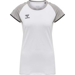 Koszulka damska Hummel hmlhmlCORE volley stretch. Białe bluzki damskie HUMMEL, m, bez wzorów, sportowe, bez kołnierzyka, bez ramiączek. Za 144.50 zł.