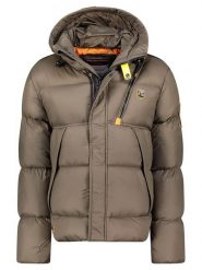 Geographical Norway Kurtka pikowana "Bodir" w kolorze szarobrązowym rozmiar: 3XL. Brązowe kurtki męskie Geographical Norway, xl, bez wzorów, bez kaptura. Za 257.31 zł.