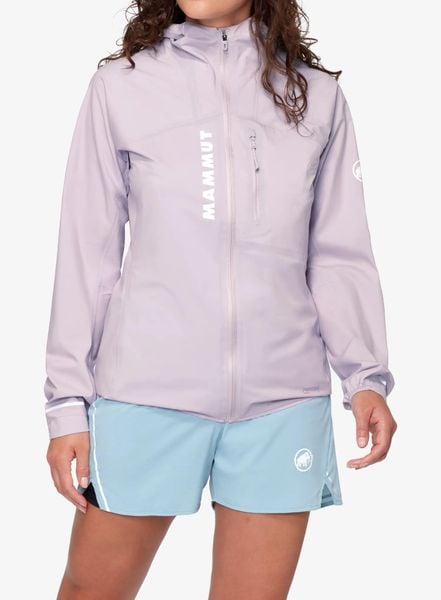 Kurtka z membraną Mammut Aenergy TR HS Hooded Jacket. Fioletowe kurtki damskie Mammut, l, bez wzorów, z elastanu, bez kaptura. Za 1,309.99 zł.