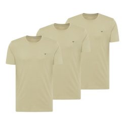 3-Pak T-Shirt Mustang Style Alex Oliwkowy 1017989 6205. Zielone t-shirty męskie Mustang, uniwersalny, bez wzorów, bez kołnierzyka. W wyprzedaży za 119.99 zł.