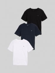 Męska Koszulka Tom Tailor 3-pack T-shirt White 1047049 20000. Białe t-shirty męskie Tom Tailor, m, bez wzorów, bez kołnierzyka. Za 129.99 zł.