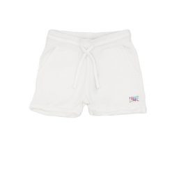 Odzież sportowa z bawełna z kieszenie na co dzień. Biała szorty męskie LEONE 1947 APPAREL, z bawełny, na fitness i siłownię. W wyprzedaży za 82.10 zł.