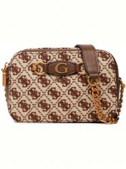 Guess Torebka w kolorze brązowo-beżowym - 20 x 13 x 8 cm rozmiar: onesize. Brązowe torebki klasyczne damskie Guess, z aplikacjami, z materiału, bez dodatków. Za 267.92 zł.