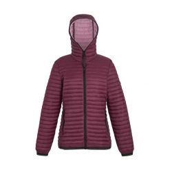 Kurtka Ocieplana Damska Rigain. Czerwone kurtki damskie Regatta, bez wzorów, z puchu, bez kaptura. Za 151.99 zł.