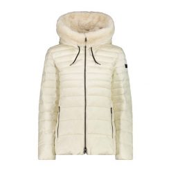 Kurtka Damska Zimowa CMP 32K3076F OCIEPLANA Biała. Białe kurtki damskie CMP, na zimę, l, bez wzorów, bez kaptura. W wyprzedaży za 454.99 zł.