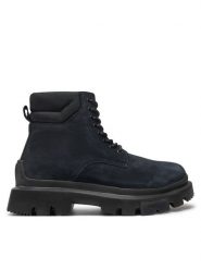 Hugo Trapery Fabyan Halb Sdny 50528995 Czarny. Czarne buty zimowe męskie Hugo, ze skóry, bez zapięcia. Za 979.99 zł.