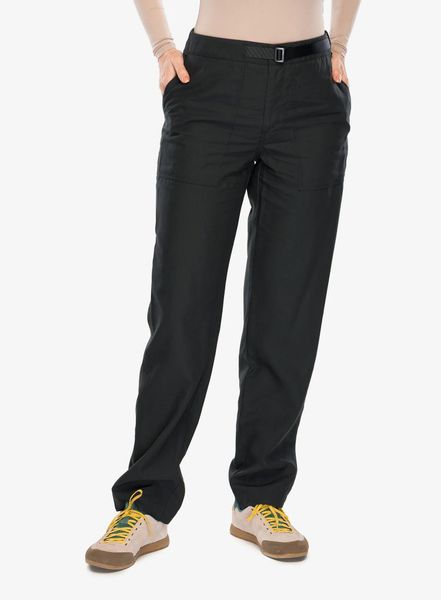 Spodnie turystyczne damskie Houdini Tree Chore Pants. Czarne spodnie materiałowe damskie Houdini, bez wzorów, z lyocellu. Za 424.99 zł.