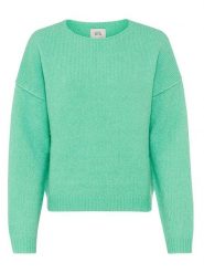 Camel Active Sweter w kolorze zielonym rozmiar: L. Zielone swetry klasyczne damskie Camel Active, l, z wełny, bez kołnierzyka. Za 217.99 zł.