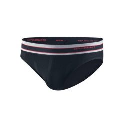 Slipy z wełną merino męskie Brubeck ACTIVE WOOL. Czarne slipki męskie Brubeck, bez wzorów, z elastanu. Za 84.99 zł.
