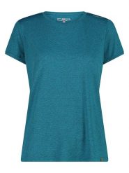Cmp Koszulka funkcyjna w kolorze turkusowym rozmiar: 38. Niebieskie bluzki sportowe damskie CMP, z materiału, bez kołnierzyka, bez ramiączek. Za 61.95 zł.