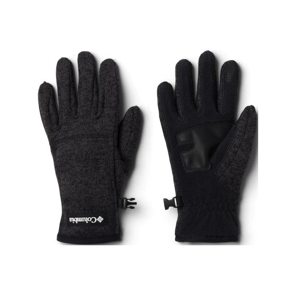 Rękawiczki damskie Columbia Weather. Czarne rękawiczki damskie Columbia, bez wzorów, z polaru. Za 97.99 zł.