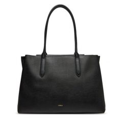 Torebka Furla. Czarne torebki klasyczne damskie Furla, bez wzorów, bez dodatków. Za 1,259.00 zł.