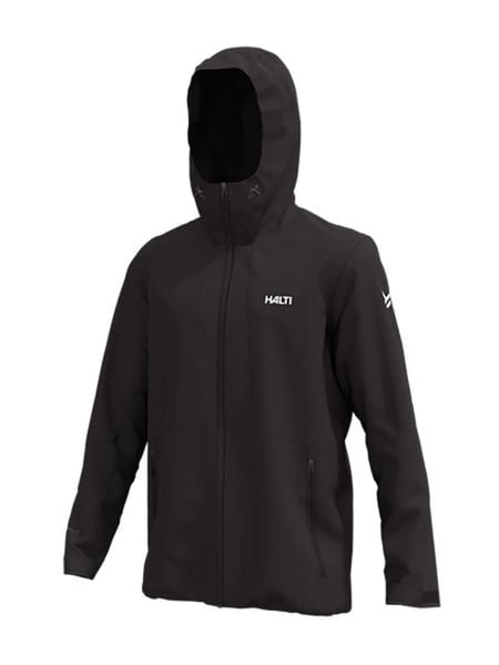 Halti Kurtka funkcyjna "Forter" w kolorze czarnym rozmiar: M. Czarne kurtki outdoor męskie Halti, m, bez wzorów, z syntetyku, bez kaptura. Za 322.73 zł.
