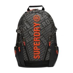 Plecak damski Superdry Tarp Aop. Czarne plecaki damskie Superdry., bez wzorów, eleganckie. Za 390.85 zł.