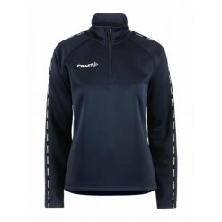Bluza z zamkiem 1/2 dla kobiet Craft Squad 2.0. Niebieskie bluzy bez kaptura damskie Craft, l, bez wzorów, z materiału, bez ramiączek, długie, bez kaptura. Za 205.45 zł.