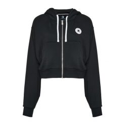 Bluza damska Converse Retro Full-Zip Hoodie. Czarne bluzy bez kaptura damskie Converse, l. Za 279.99 zł.