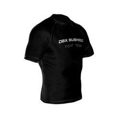 Koszulka kompresyjna Team Rashguard DBX Bushido MORE DRY. Czarne t-shirty sportowe męskie DBX BUSHIDO, m, bez ramiączek. Za 149.99 zł.