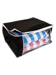 Joybos Torba w kolorze czarnym do przechowywania - 60 x 30 x 45 cm rozmiar: onesize. Czarne torebki klasyczne damskie Joybos, bez wzorów, z materiału, bez dodatków. Za 21.99 zł.