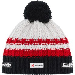 Czapka Eisbar Kova Pompon MÜ SKA. Białe czapki męskie Eisbar, bez wzorów, sportowe. Za 259.90 zł.