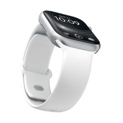 Pasek Apple Watch ICON 38/40/41 mm. Białe paski męskie PURO, bez wzorów. Za 61.40 zł.