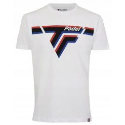 Koszulka do Padla męska Tecnifibre T-Shirt Padel Tee. Białe t-shirty męskie TECNIFIBRE, m, bez wzorów, bez kołnierzyka. Za 149.00 zł.