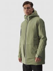 4F Kurtka funkcyjna w kolorze zielonym rozmiar: XL. Zielone kurtki outdoor męskie 4f, m, bez wzorów, bez kaptura. Za 223.99 zł.